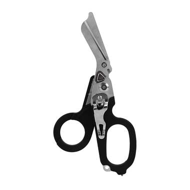 Multifunctional Scissors with Strap Cutter and Glass Breaker מספרים דוגמאת לדרמן  : image 1